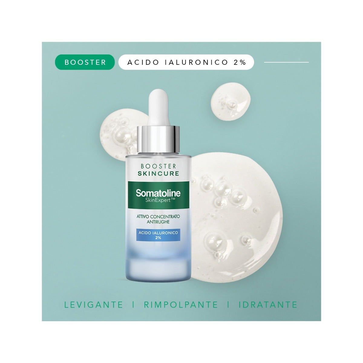 Somatoline SkinExpert Skincure Booster Antirrasgas Ácido Hialurónico 30 ml