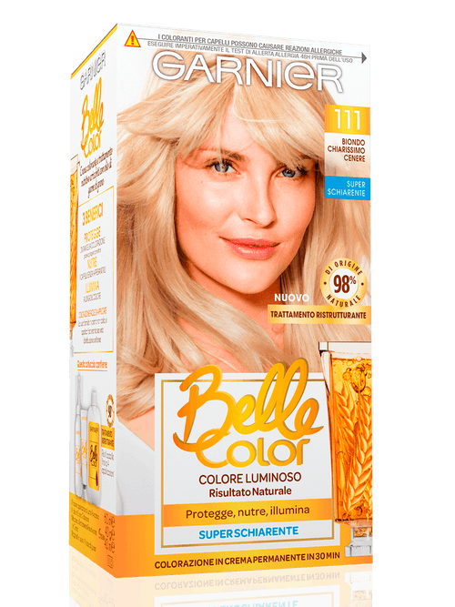 Garnier Belle Color Colorazione Capelli 111 Biondo Chiarissimo Cenere