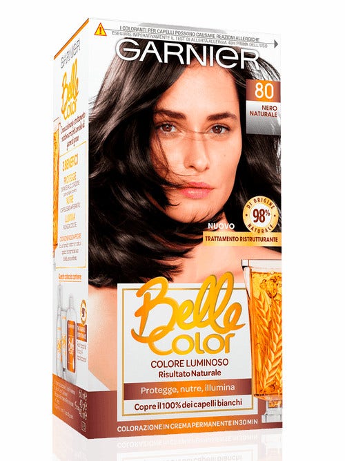 Garnier Belle Color Tinte para el cabello 80 Negro natural