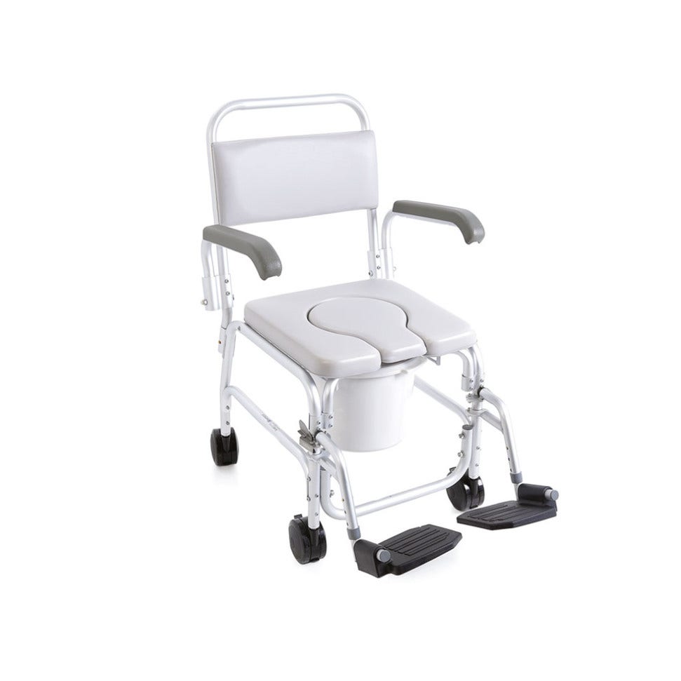 Silla de baño y ducha con ruedas Moretti Mopedia Cod. RS940-1