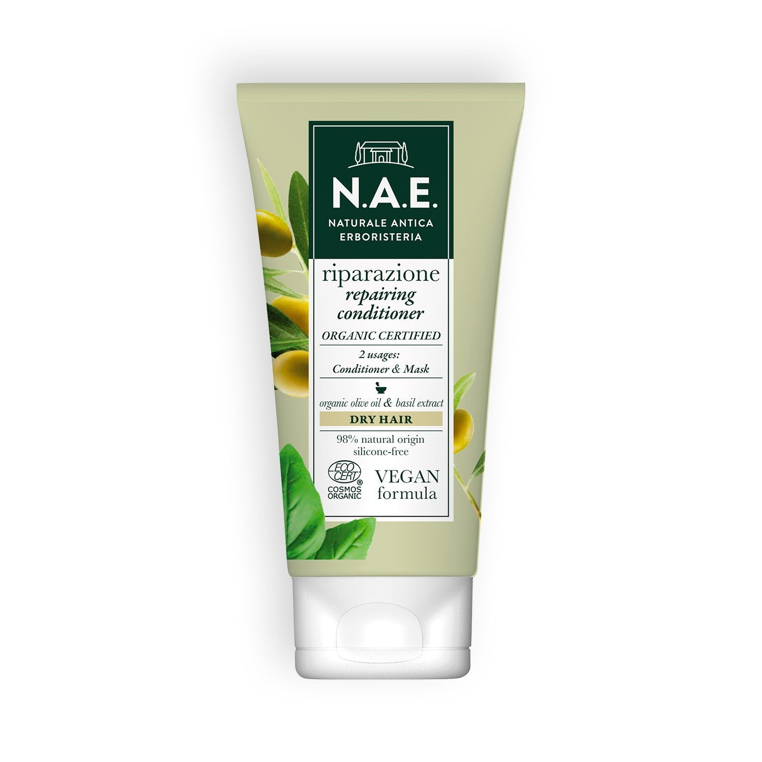 N.A.E. Balsamo Riparazione Per Capelli Secchi Formula Vegana 150ml