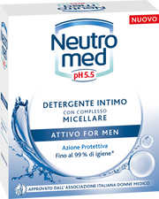 Neutromed Detergente Intimo Attivo For Men pH 5.5 200ml