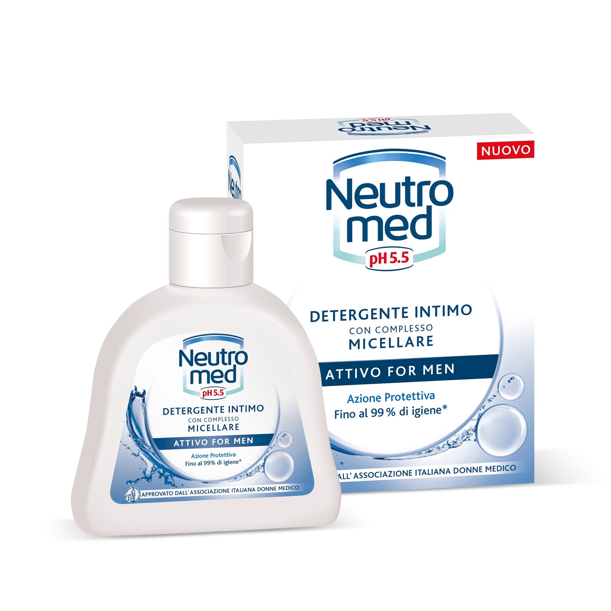 Neutromed Detergente Intimo Attivo For Men pH 5.5 200ml