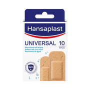Hansaplast Apósitos Universales Impermeables y Transpirables para todo tipo de heridas, 2 tamaños, 10 unidades