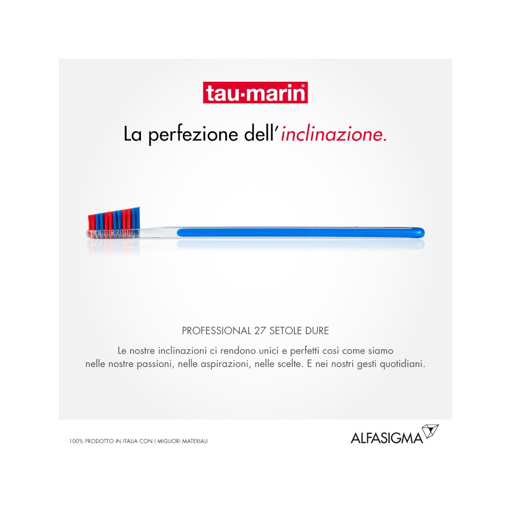Cepillo de dientes Taumarin Professional duro 27 con antibacteriano