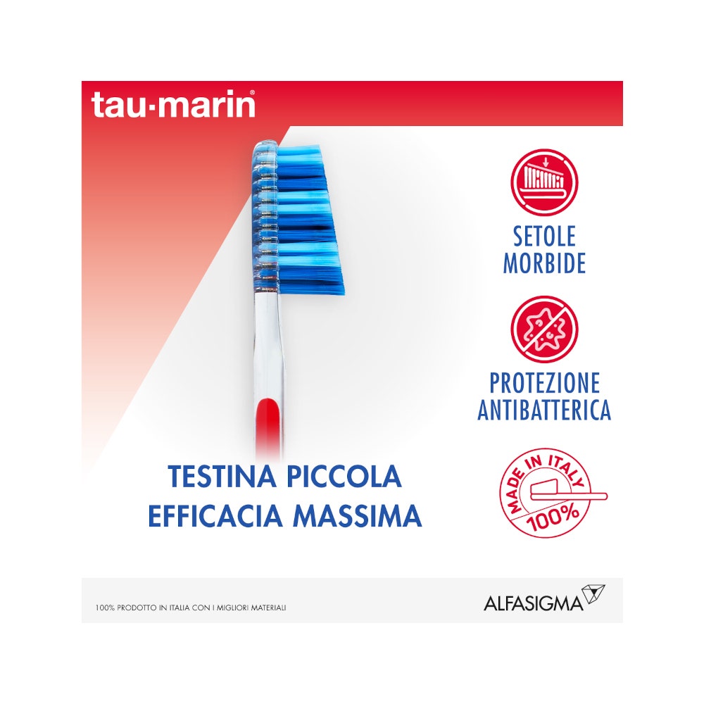 Taumarin Cepillo de dientes Professional suave 27 con antibacteriano