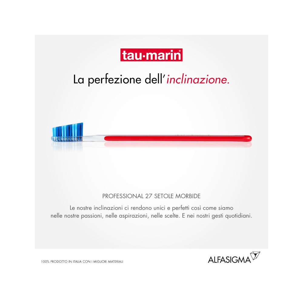 Taumarin Cepillo de dientes Professional suave 27 con antibacteriano