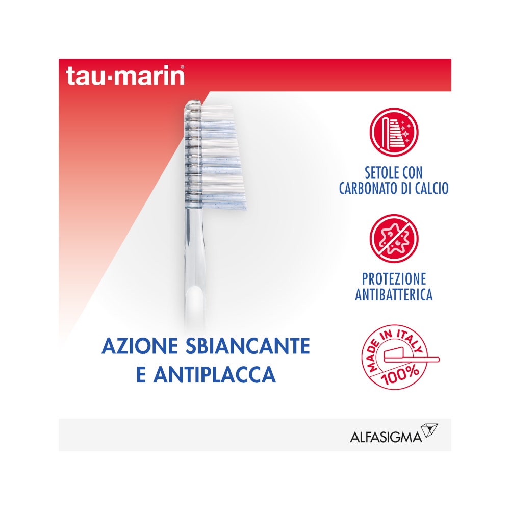 Taumarin Cepillo de dientes Professional White con antibacteriano