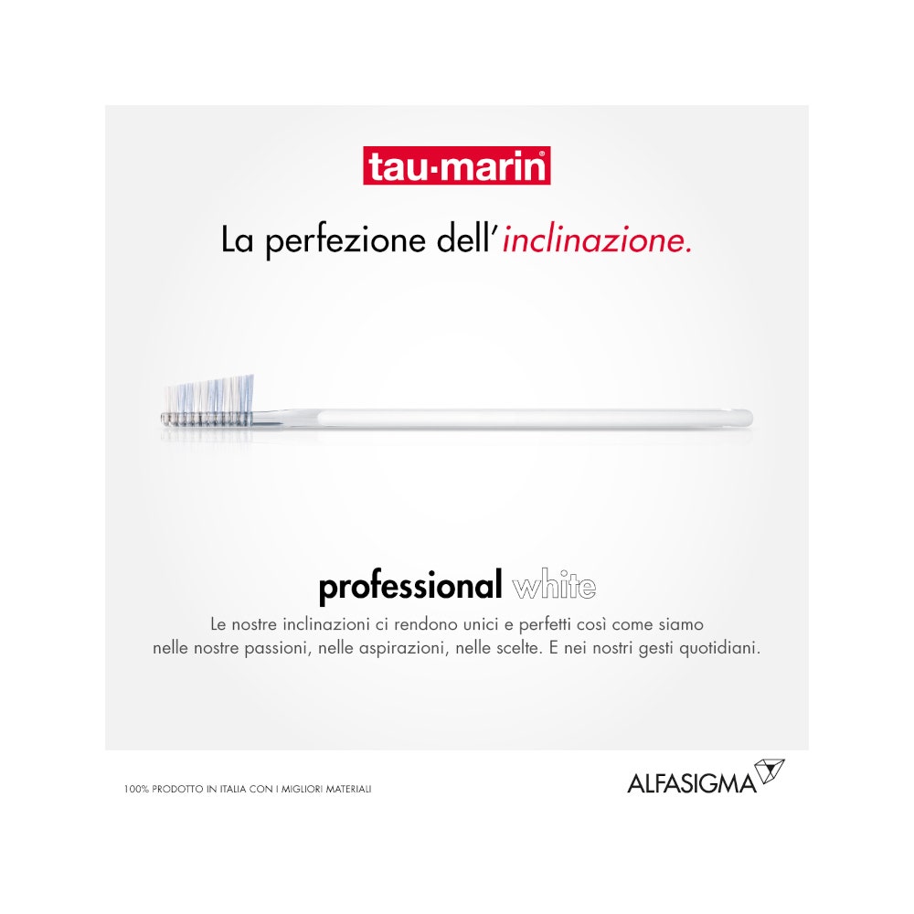 Taumarin Cepillo de dientes Professional White con antibacteriano