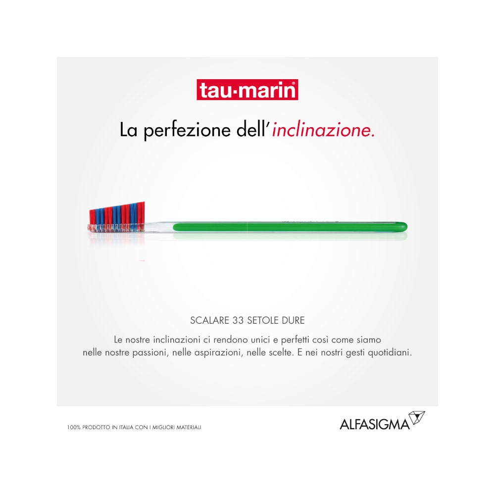 Taumarin Spazzolino Scalare 33 Duro Con Antibatterico