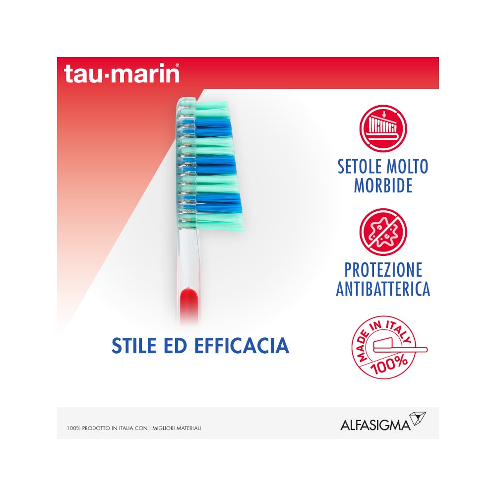 Cepillo dental Taumarin 33, muy suave y con acción antibacteriana