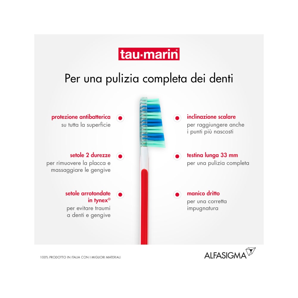 Cepillo dental Taumarin 33, muy suave y con acción antibacteriana