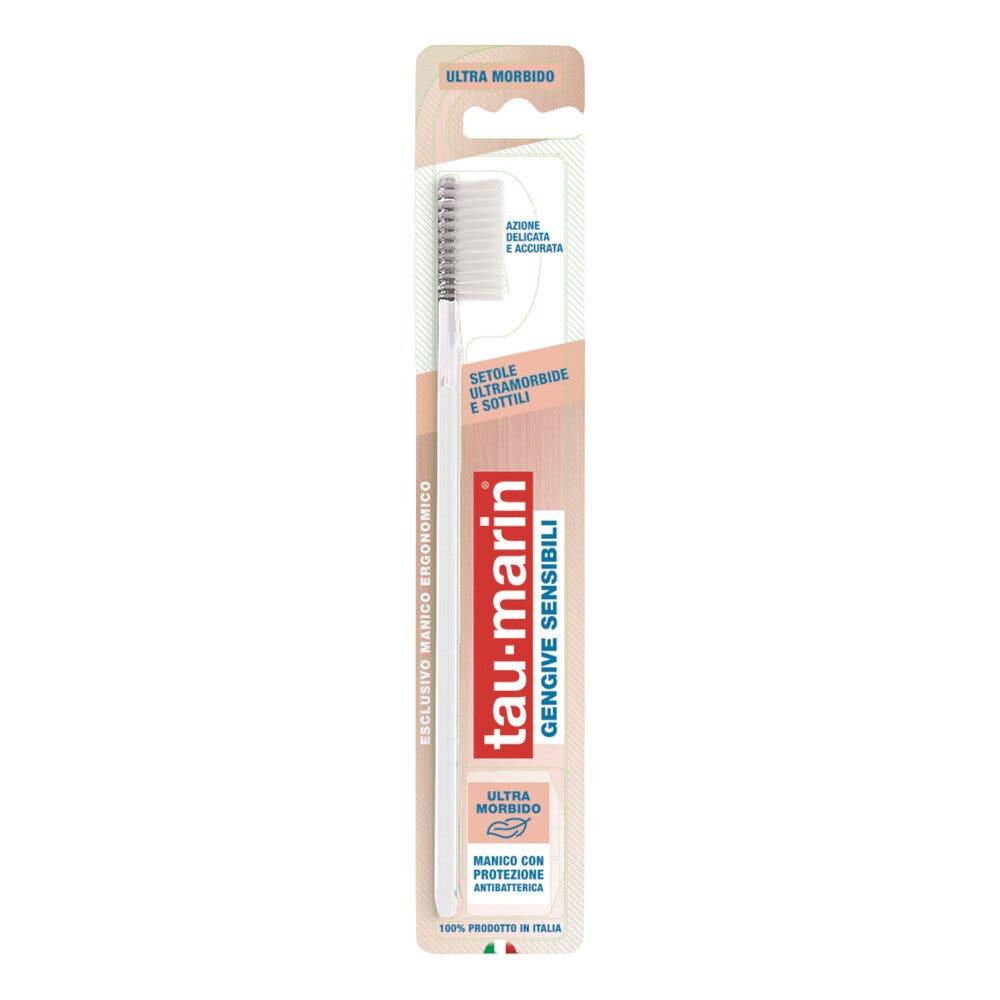 Taumarin Cepillo de dientes Sensitive para encías, antibacteriano, 1 unidad