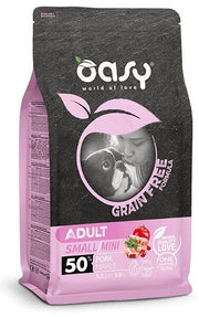 Oasy Grain Free Formula Pienso seco de cerdo para perros adultos de raza pequeña 800 g