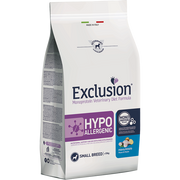 Exclusion Monoprotein Veterinary Diet Formula Hypoallergenic Crocchette Pesce/Patate Per Cani Taglia Piccola Sacco 2kg