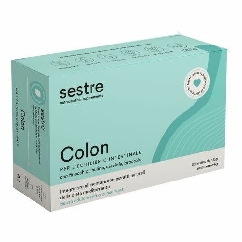 Colon: Suplemento para el equilibrio intestinal, 20 sobres