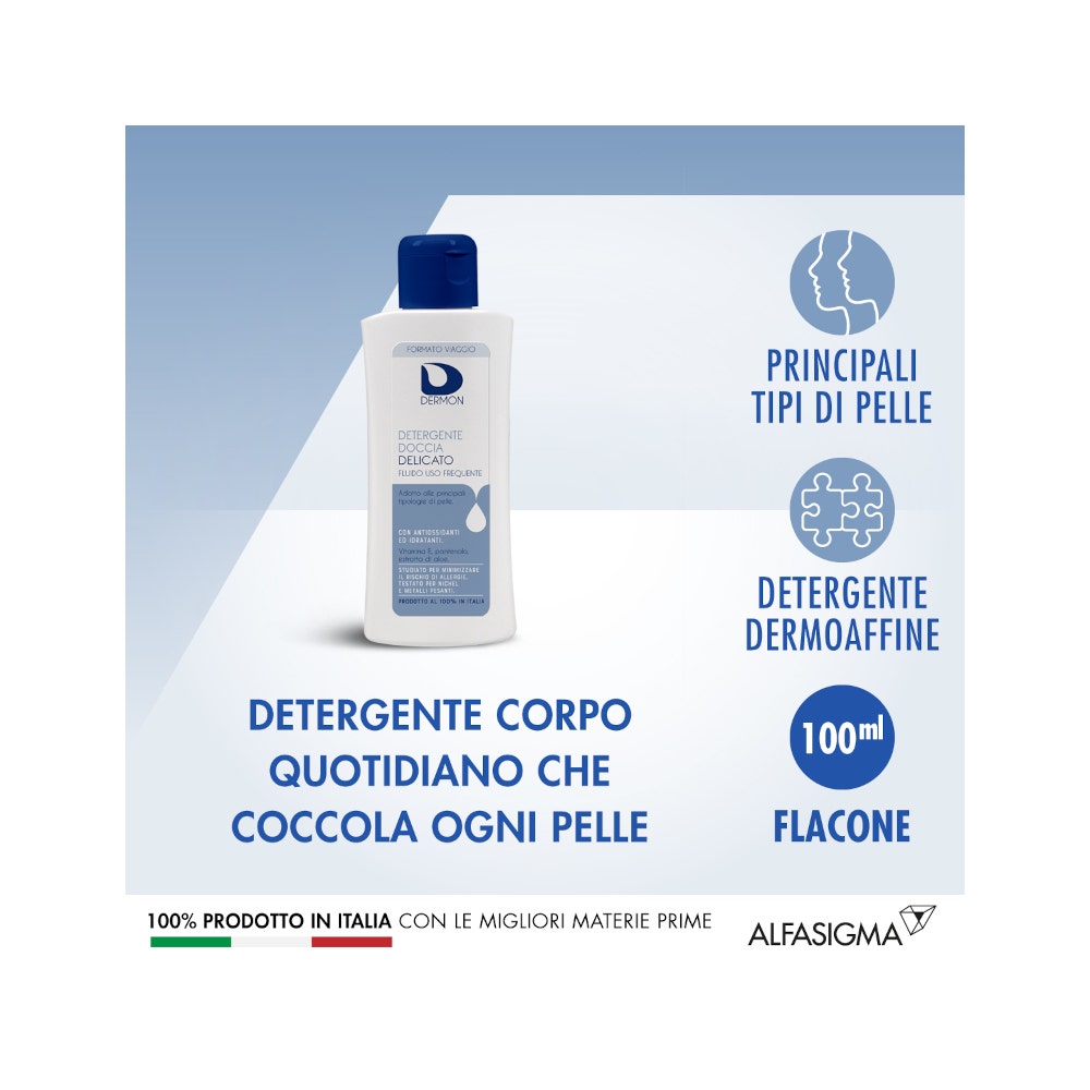 Dermon Gel de Ducha Delicado para Uso Frecuente 100 ml