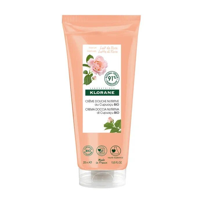 Klorane Crema Doccia Latte Di Rosa 200ml