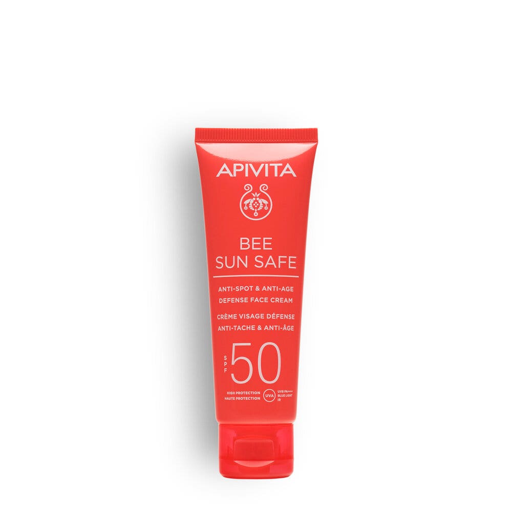 Apivita Bee Sun Safe Crema Viso SPF50 Anti-Macchia&Anti-Age 50ml