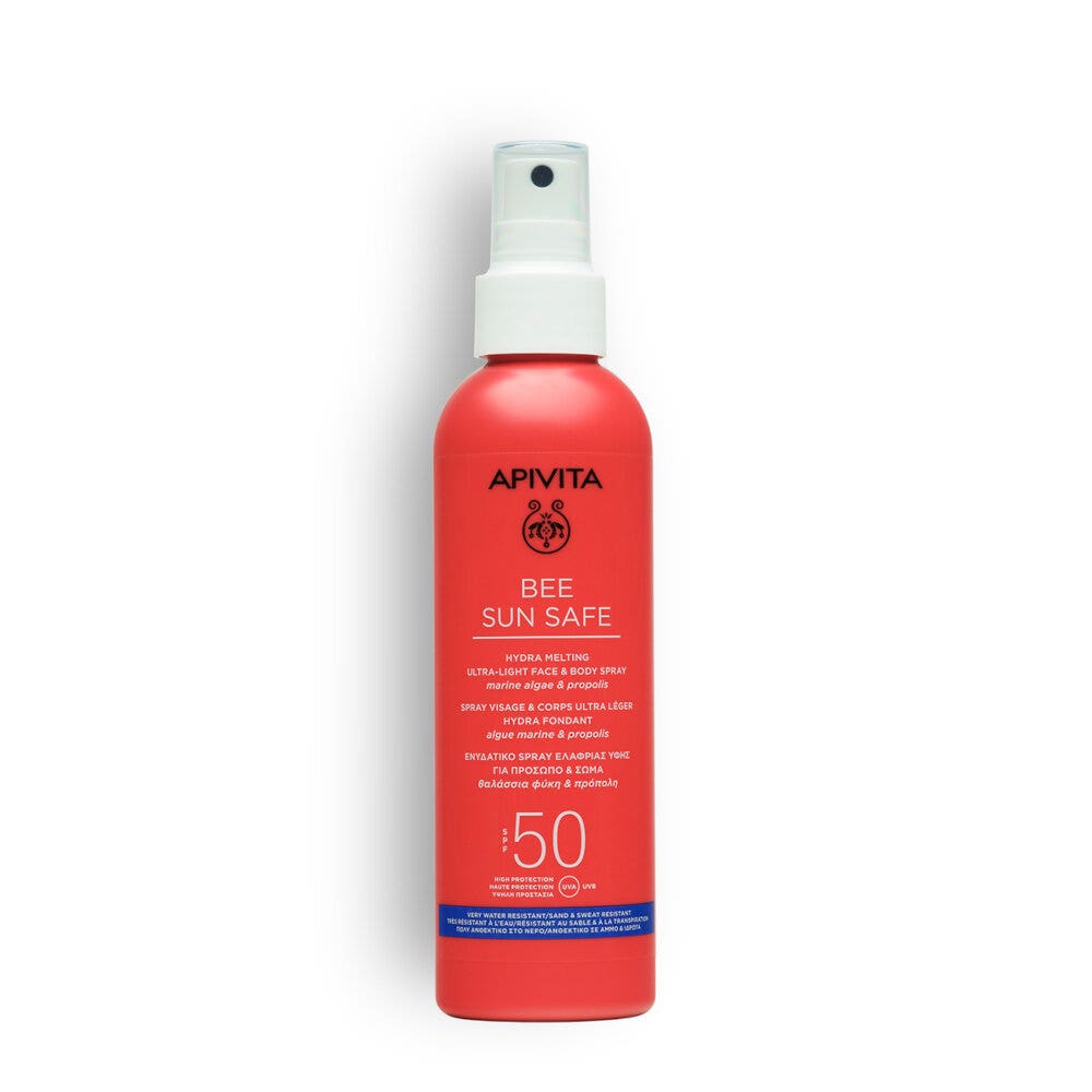 Apivita Bee Sun Safe Spray Hydra Melting Viso e Corpo SPF50 200ml