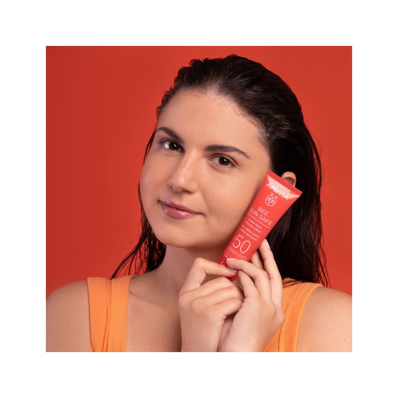 Apivita Bee Sun Safe Hydra Fresh Crema Gel Viso SPF50 50ml