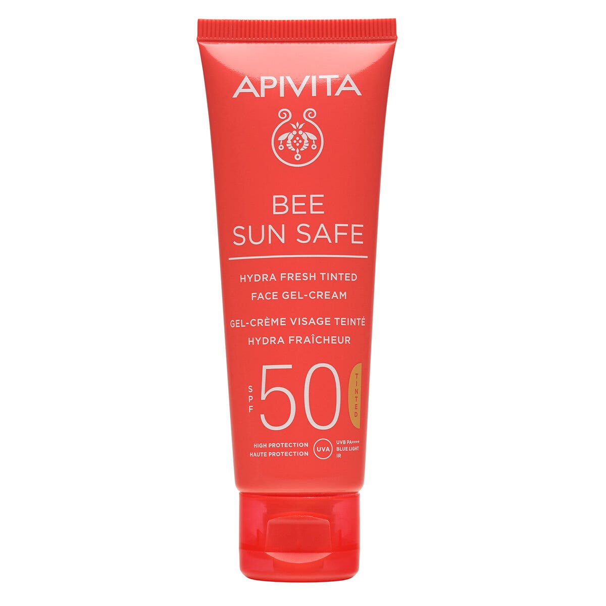 Apivita Bee Sun Safe Hydra Fresh Crema Gel Facial con Color SPF50 50 ml