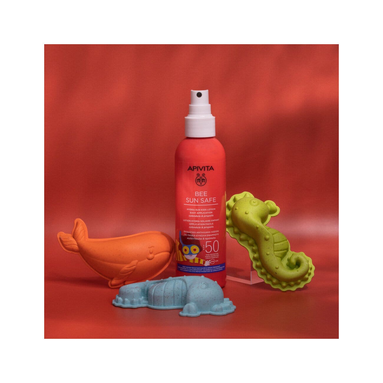 Apivita Bee Sun Safe Loción en spray Hydra Sun para niños SPF50 200 ml
