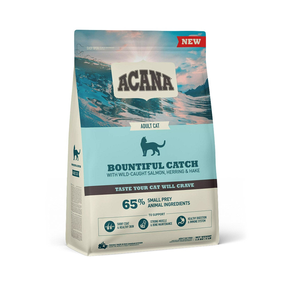 Acana Gatto Bountiful Catch Crocchette Salmone e Aringa Sacco 340g
