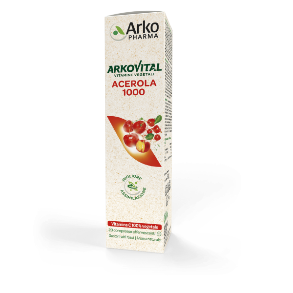 Arkopharma Arkovital Acerola 1000 Efervescente 20 comprimidos