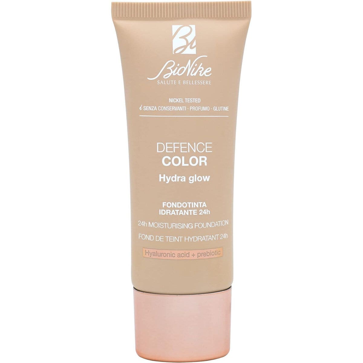 Bionike Defence Color Base de maquillaje Hydra Glow 104 Beige 30 ml