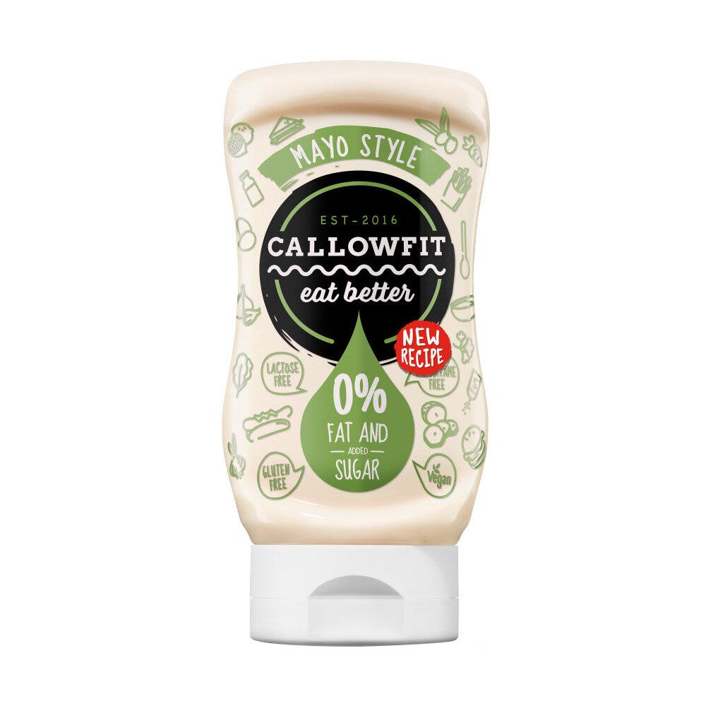 Callowfit Salsa sin azúcares estilo mayonesa 300 ml