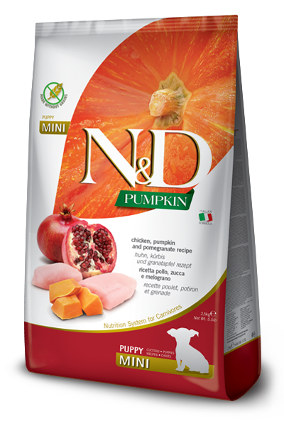 Farmina N&D Pumpkin Pollo E Zucca Cani Cuccioli Taglia Mini Sacco 2,5kg