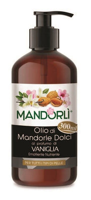 Aceite corporal de almendras y vainilla
