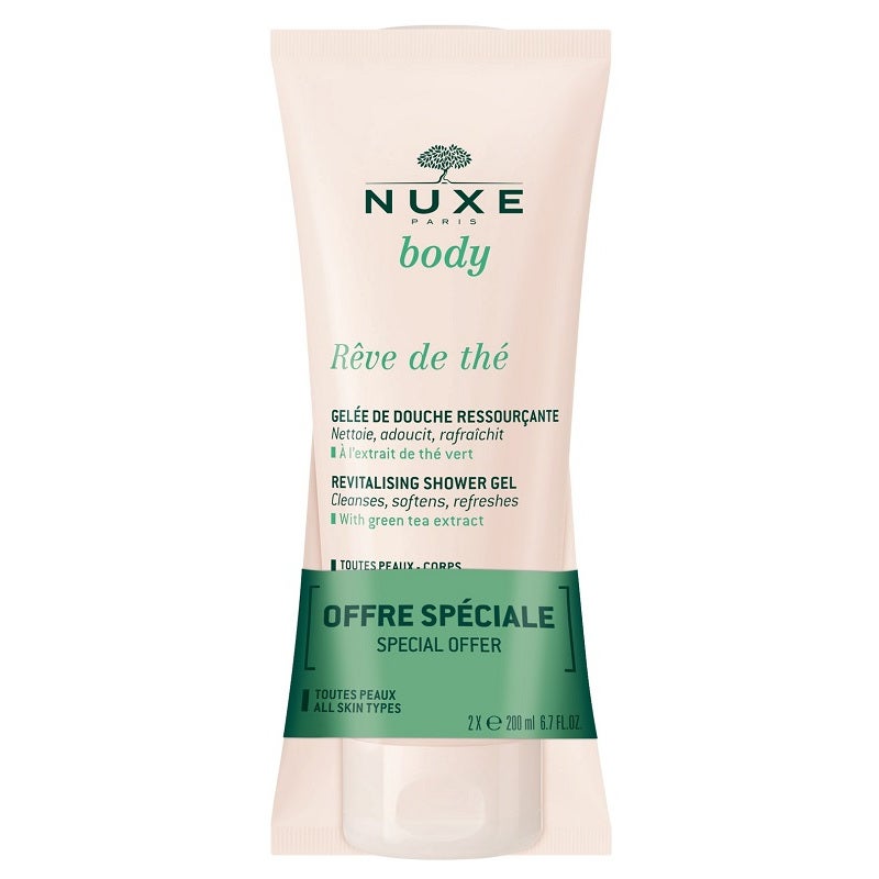 Nuxe Rêve De Thé Gel de ducha regenerador 2x200 ml