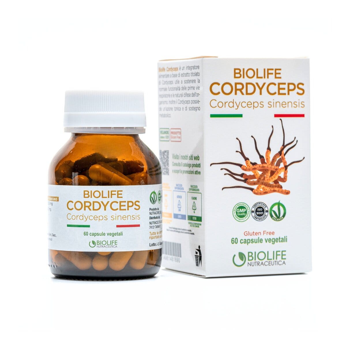 Biolife Cordyceps 60 cápsulas