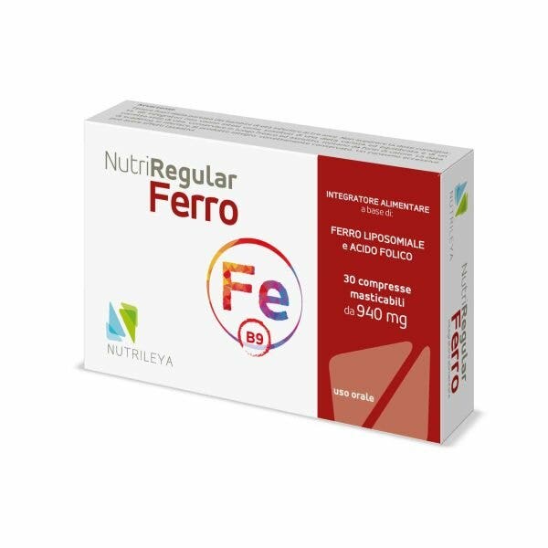 NUTRIREGULAR HIERRO 30 COMPRIMIDOS BUCALES