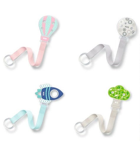 Nuk Clip Portachupetes Formas surtidas 1 unidad