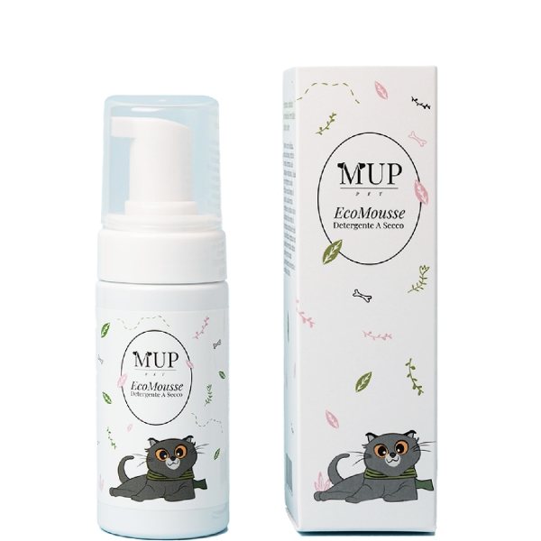 Mup Pet Eco Espuma Limpiadora en Seco para Gatos 100 ml