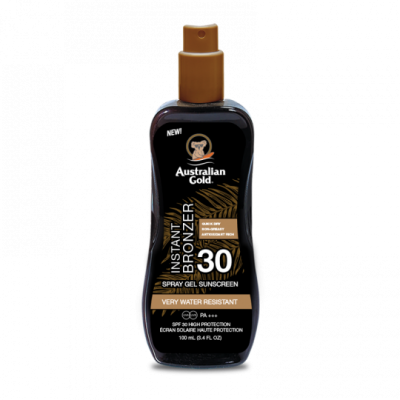 Australian Gold Instant Bronzer SPF30 Gel Spray 100ml