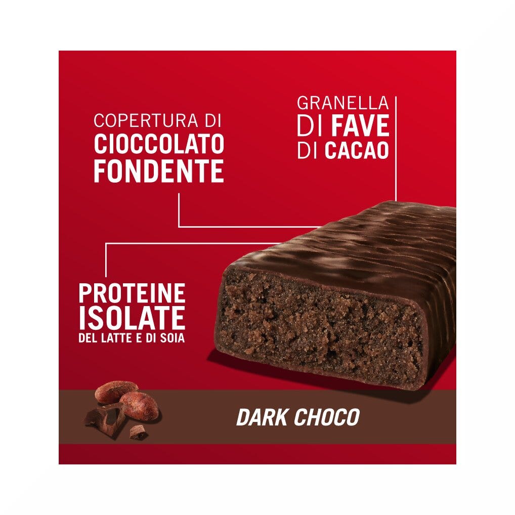 Enervit Protein Barretta 50% Dark Choco 40g