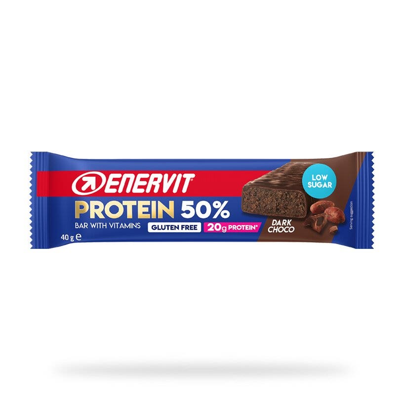 Enervit Protein Barretta 50% Dark Choco 40g