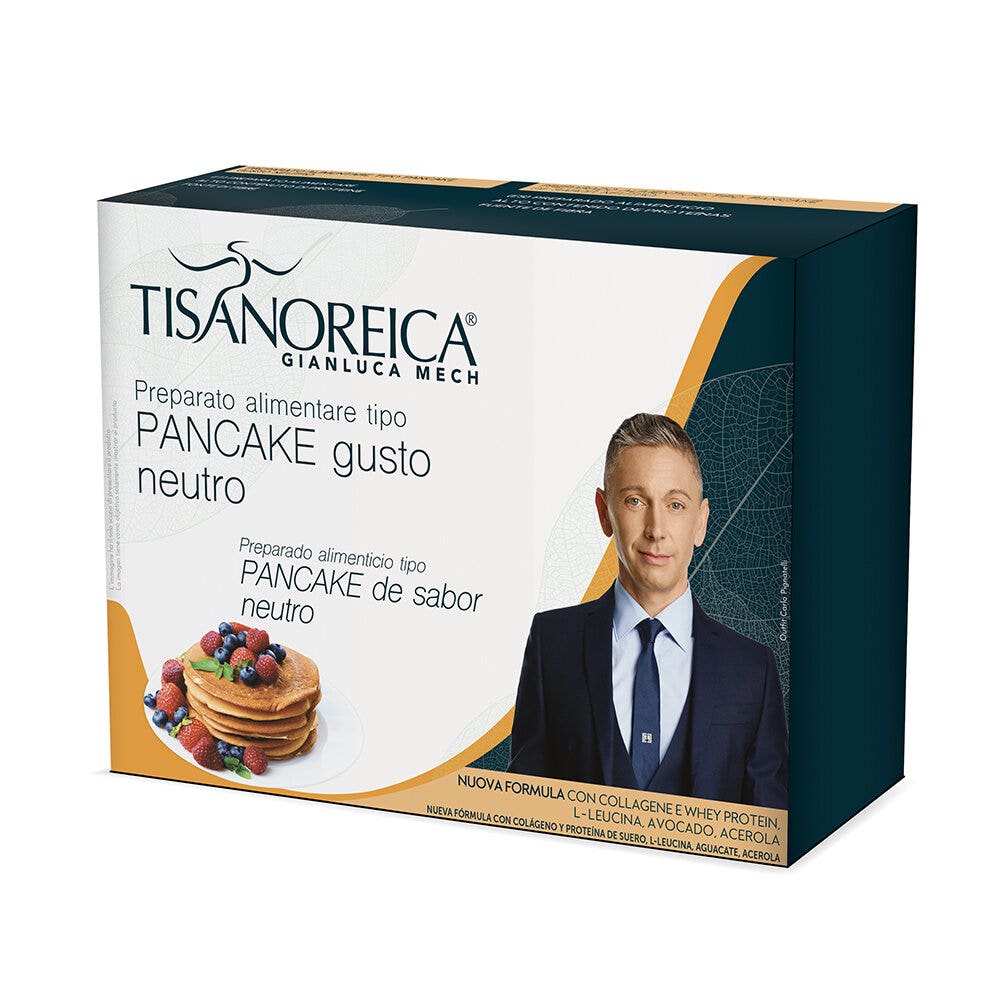 Tisanoreica Preparato Per Pancake Gusto Neutro 4x30g