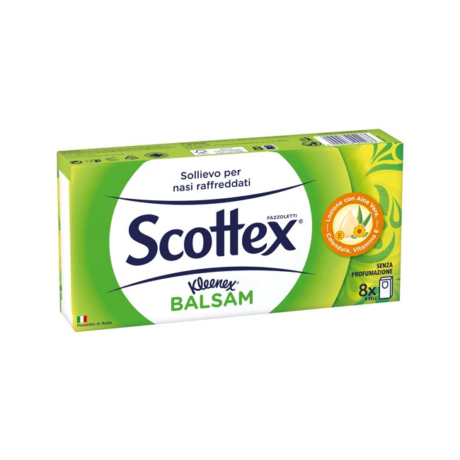 Scottex Balsam Box Fazzoletti 3 Veli