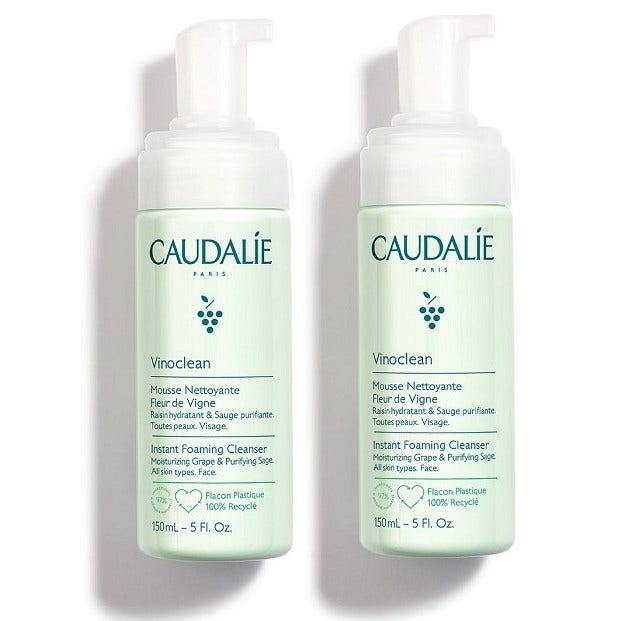 Caudalie Vinoclean Schiuma Detergente 150ml+150ml Offerta