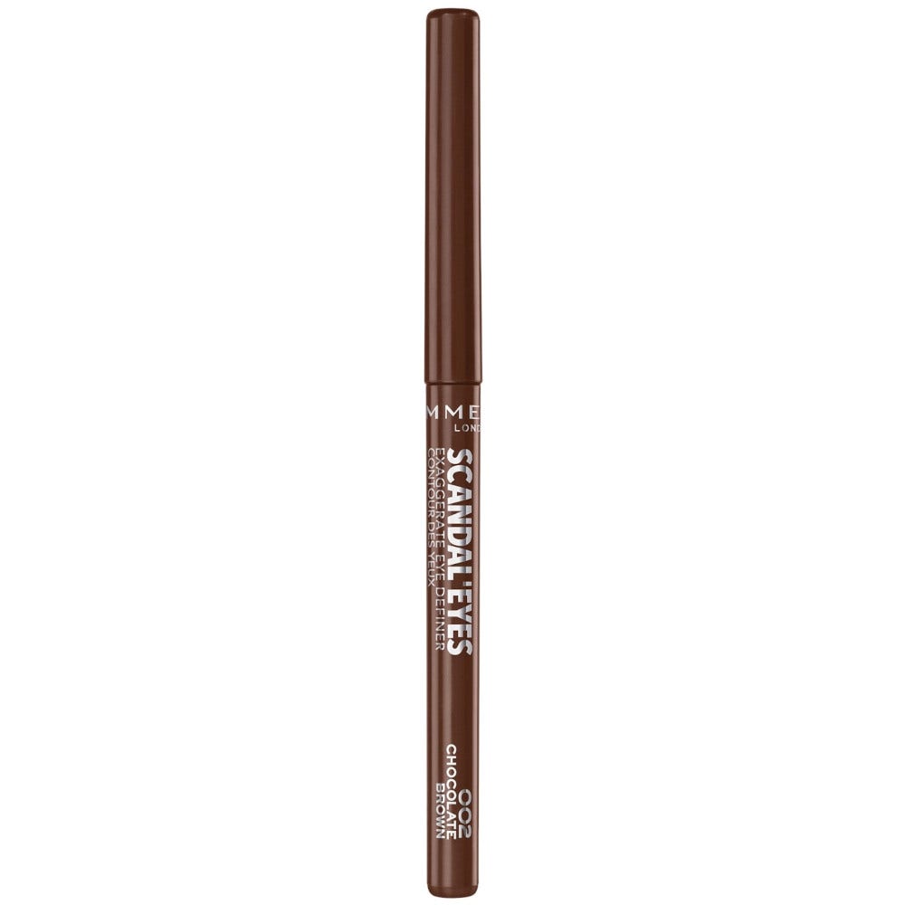 Lápiz de ojos Rimmel ScandalEyes Exaggerate Eye Definer 002 Chocolate Brown