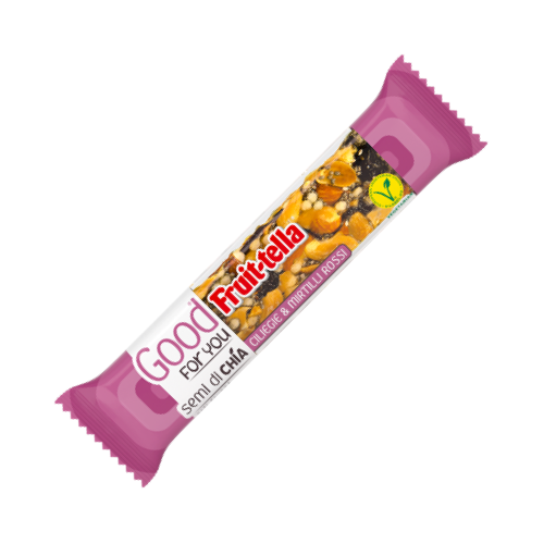 Fruittella Good For You Barretta Ciliegie E Mirtilli Rossi 36g