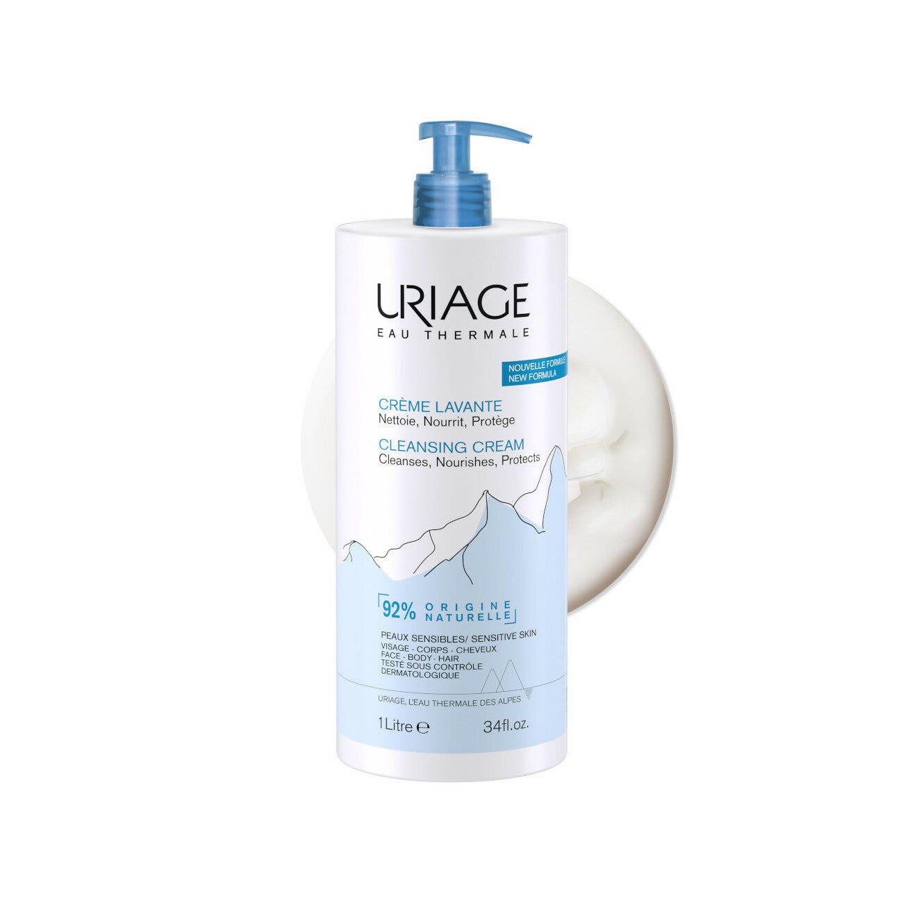 Uriage Crema Lavante 1000ml-5