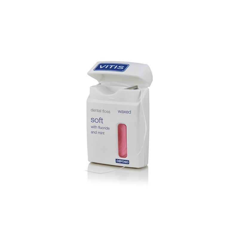 Vitis Filo Interdentale Dental Floss Soft Con Cera Fluoro E Menta