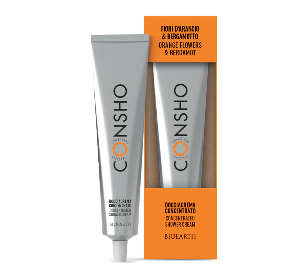 Bioearth Consho Bagnocrema Fiori d'Arancio Bergamotto 100ml