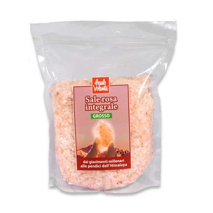 Baule Volante Sale Rosa Dell'Himalaya Grosso 1kg